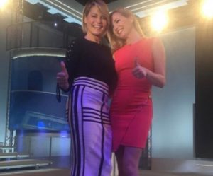 Foto federica Panicucci e Simona Ventura