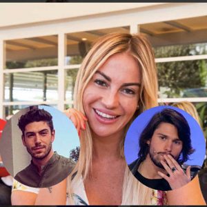 foto veronica angeloni contro Ignazio Moser e luca onestini gf vip