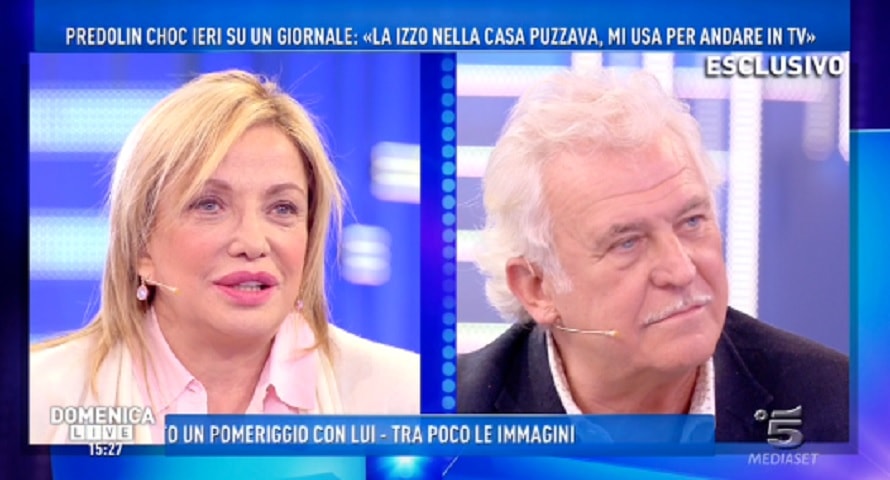 foto marco predolin e simona izzo