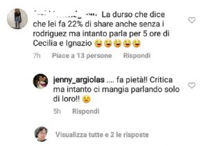 foto commento fan di belen 2