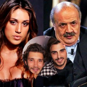 foto grande fratello vip Maurizio Costanzo attacca cecilia rodriguez francesco monte Stefano de martino