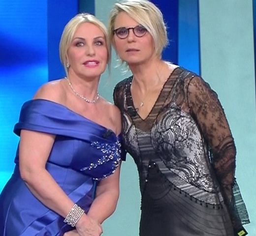 Foto Maria De Filippi Antonella Clerici Sanremo 2019