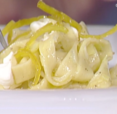 foto tagliolini al limone