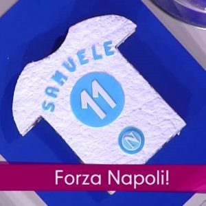 foto torta forza Napoli
