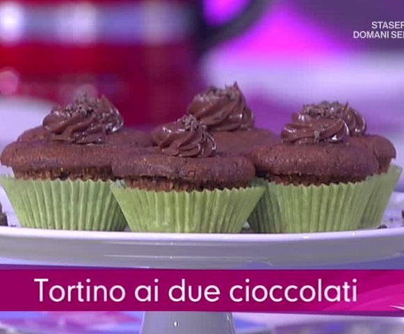 foto tortino ai due cioccolati