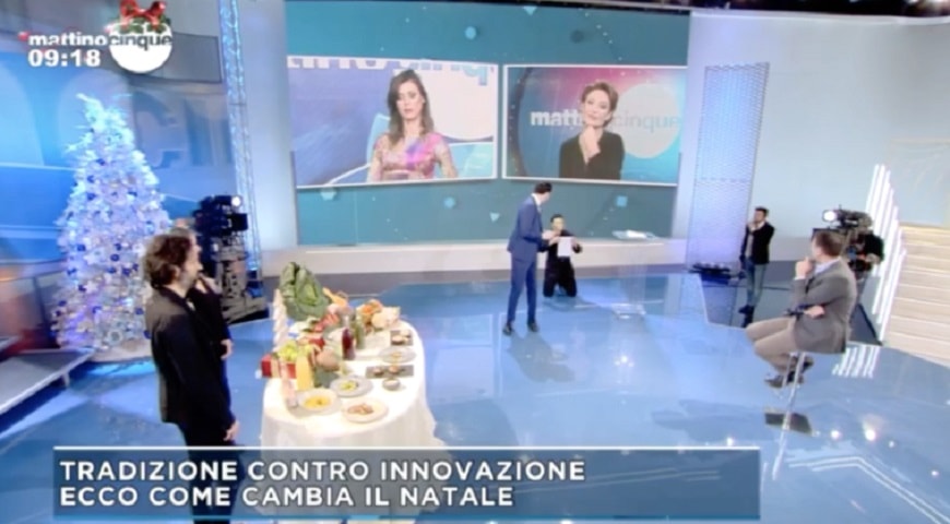 foto irruzione a mattino 5