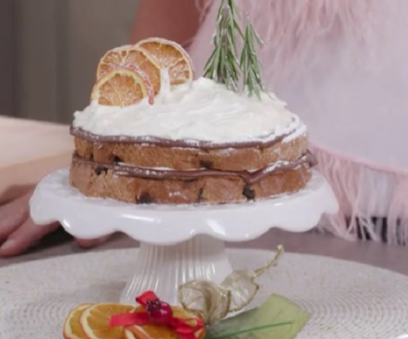 Foto torta di panettone Le ricette di Natale