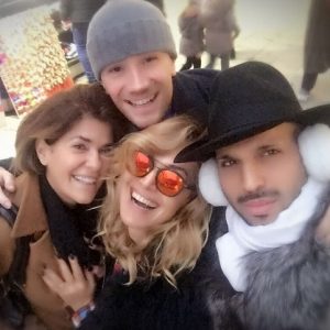 foto Barbara d'Urso con gli amici