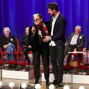 foto cristiano malgioglio Ignazio moser costanzo show