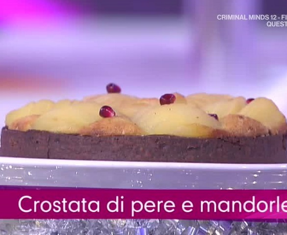 foto crostata pere e mandorle