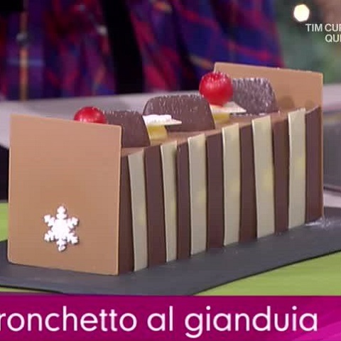 foto tronchetto al gianduia