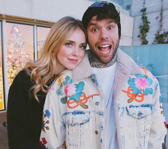 foto fedez e ferragni partono per los angeles