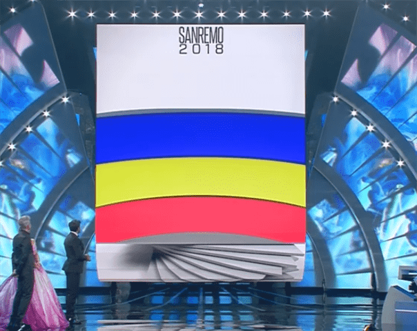 Foto grafica classifica quarta serata Sanremo 2018