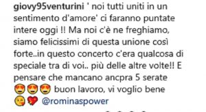 foto commento fan di romina