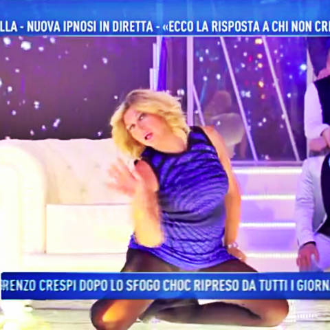 foto nadia Rinaldi ipnosi domenica live