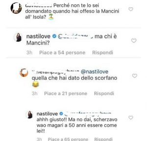 foto nasti contro mancini