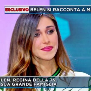 foto belen rodriguez mattino 5