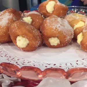 foto bomboloni alla crema