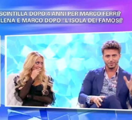 foto elena morali e marco ferri