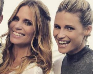 Foto Michelle Hunziker Filippa Lagerback scommessa