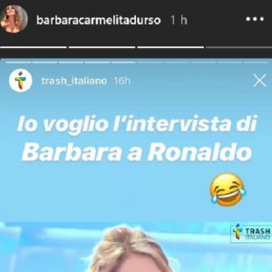 foto post di Barbara d'Urso