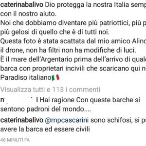 foto commento Caterina Balivo