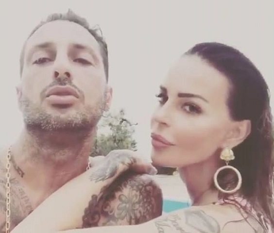 foto fabrizio corona e nina moric insieme