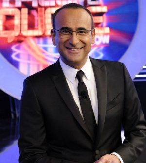 foto ascolti tale e quale show Carlo conti