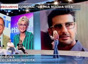 foto Fabrizio Corona Mattino 5