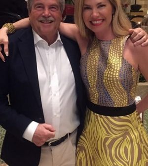 foto Federica Panicucci con il padre
