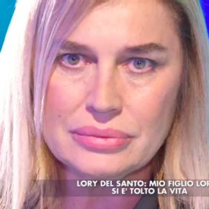 foto lory del Santo verissimo figlio morto silvia toffanin