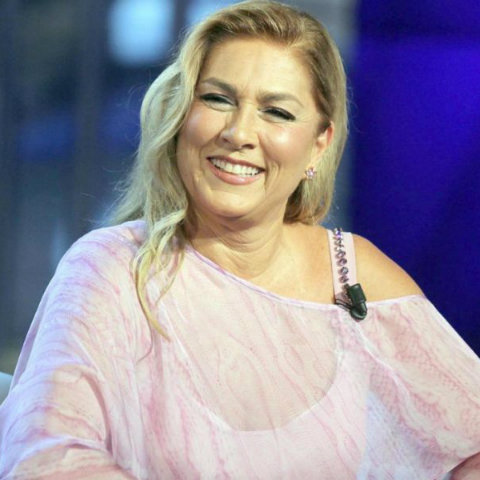 foto romina power ospite a domenica in mara venier