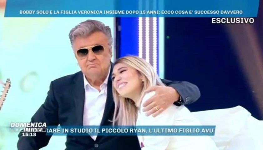 foto bobby solo e veronica satti