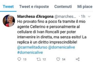 foto la marchesa sbotta su twitter