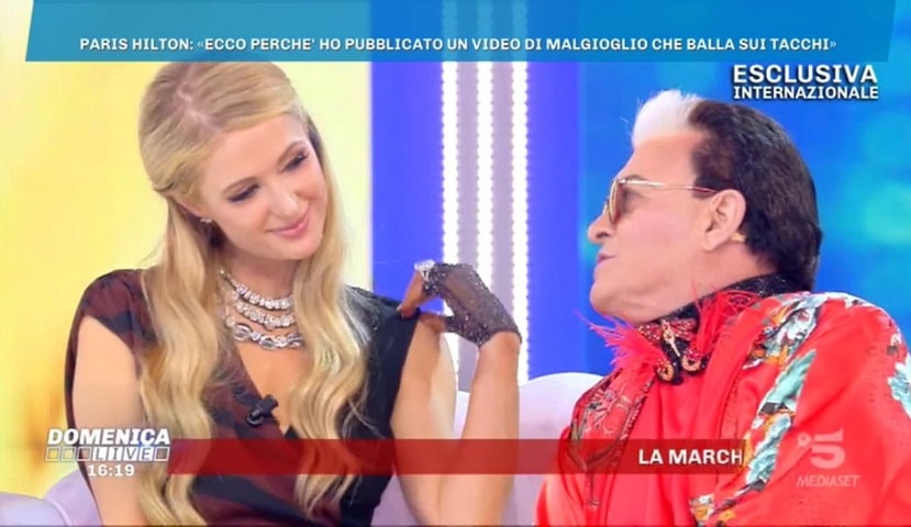 foto paris hilton e cristiano malgioglio