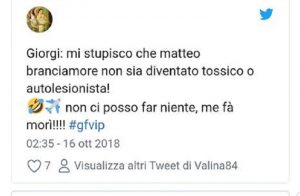 foto tweet 1 eleonora giorgi contro branciamore