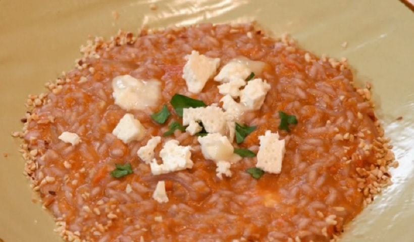 Foto risotto zucca e formaggio ricette all'italiana