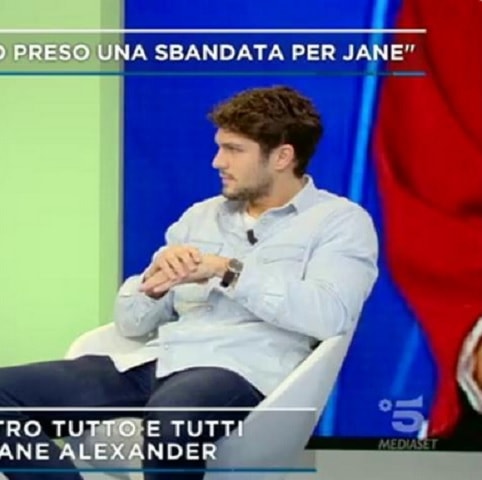 foto Elia Fongaro a Mattino 5