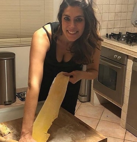 foto Elisa Isoardi fettuccine