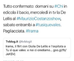 foto giulia de lellis e irama: flirt costruito a tavolino?