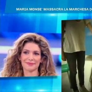 foto maria monsè a domenica live