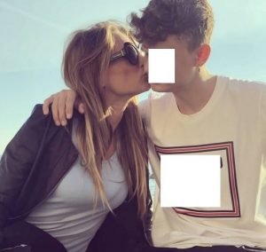 foto Ursula Bennardo con il figlio