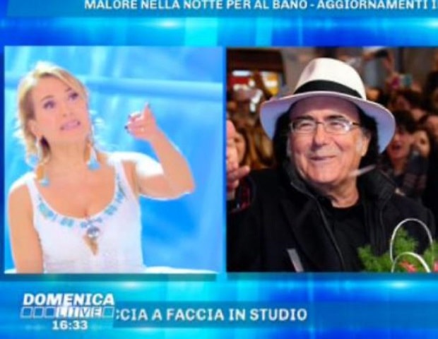 foto barbara d'urso e al bano