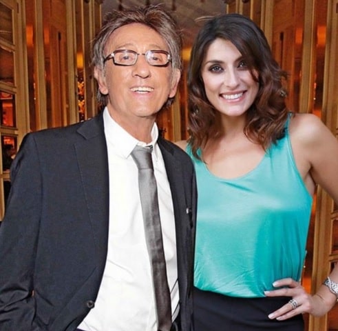 foto Elisa Isoardi con Mayer