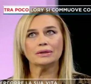 foto Lory Del Santo a Mattino 5