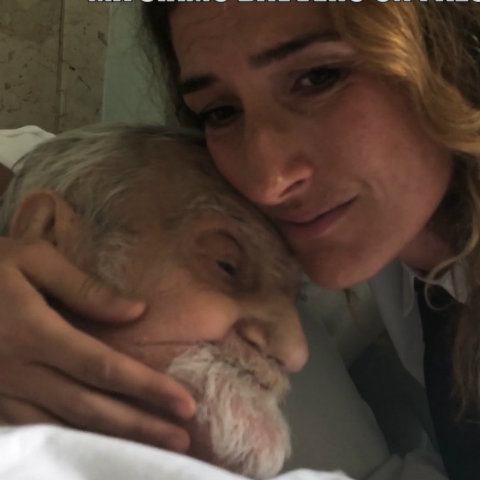 foto morto nonno mariano nina Palmieri le iene