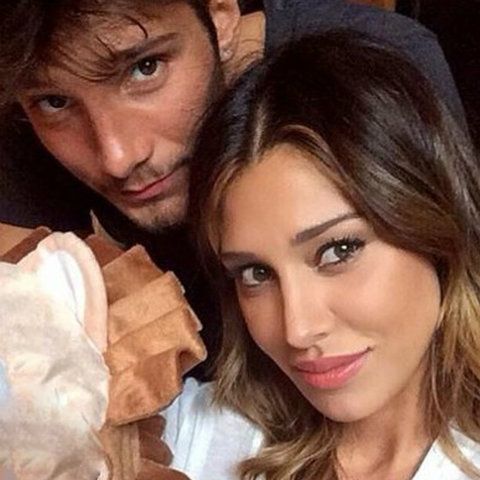 foto Belen Rodriguez stefano de martino