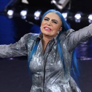 foto Loredana Bertè standing ovation sanremo