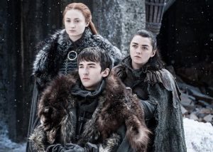 Foto Sansa, Bran e Arya