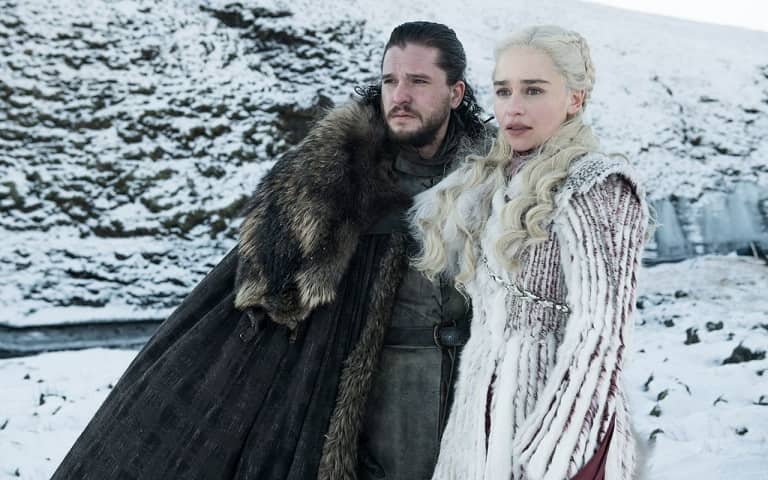 Foto Daenerys e Jon